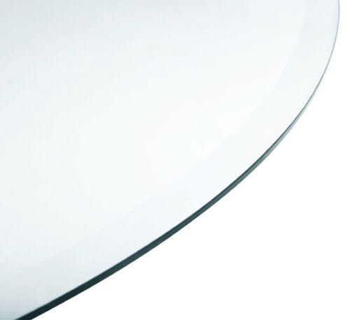 25-inch 8mm Round Clear Tempered Glass Top - Image 3